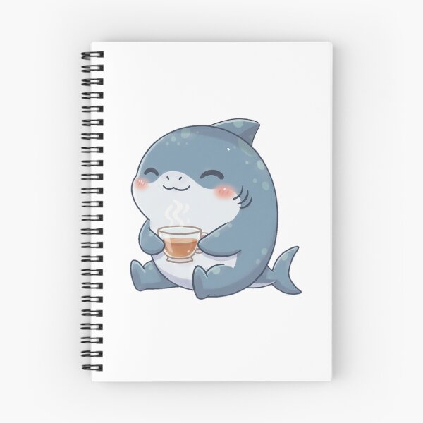 Item preview, Cute Chibi Shark tea designed and sold by Nature's Chibis.