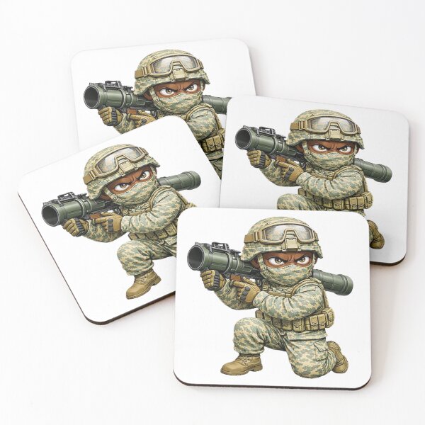 Item preview, US Military Rocket Launcher: Li'l Soldiers Collection designed and sold by EscapeArtist13.
