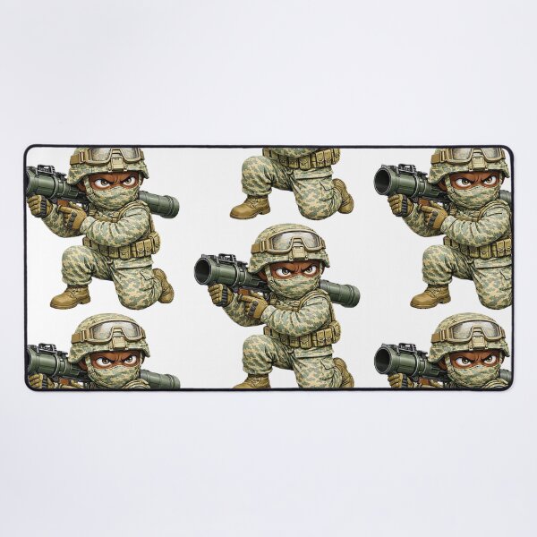 Item preview, US Military Rocket Launcher: Li'l Soldiers Collection designed and sold by EscapeArtist13.