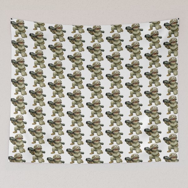 Item preview, US Military Rocket Launcher: Li'l Soldiers Collection designed and sold by EscapeArtist13.