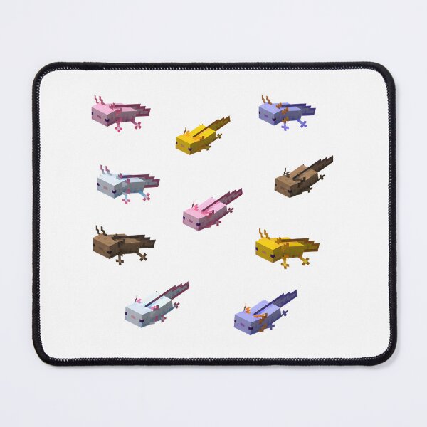 Item preview, Colorful Axolotl Sticker Sheet with Cute Multicolored Designs designed and sold by Liam Yates.