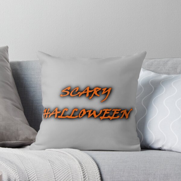 Item preview, Scary halloween orange typography designed and sold by natalik2024.