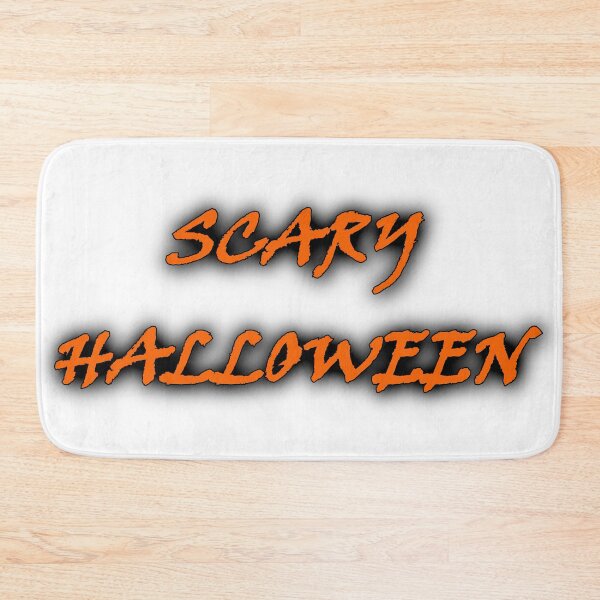 Item preview, Scary halloween orange typography designed and sold by natalik2024.