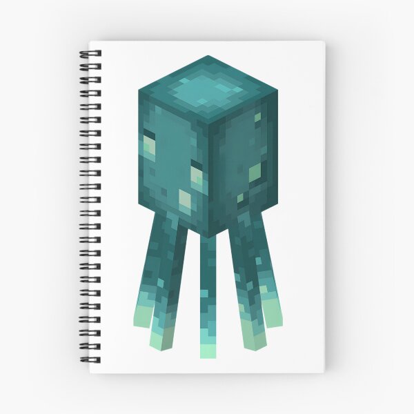 Item preview, Glowing Squid Inspired by Minecraft Pixel Art Design designed and sold by Liam Yates.