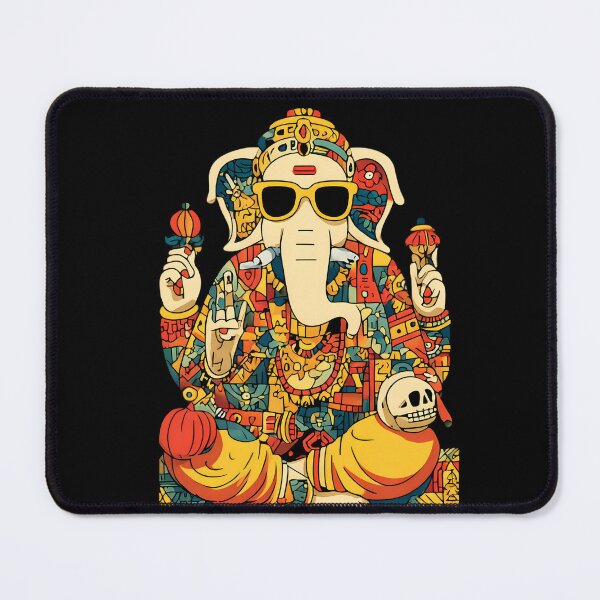Item preview, Cool Elephant Halloween Pop Pattern Blessing Pumpkin Skull Pop Art designed and sold by PANNARUK THAILAND.