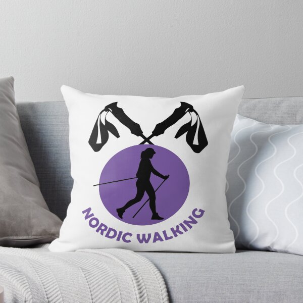 Item preview, Funny Nordic Walking Poles T-Shirt – Perfect Gift for Hikers and Outdoor Fitness Lovers designed and sold by PERIferyART.