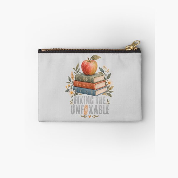 Item preview, Fixing the Unfixable Apple and Books Illustration designed and sold by hattie's.