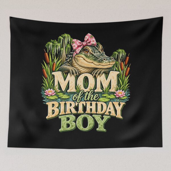Item preview, Bayou Mom Of The Birthday Boy Alligator On The Bayou Swamp designed and sold by Alzasshop.