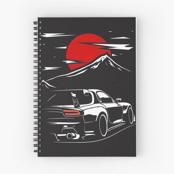 Item preview, Mazda RX Inspired Car Illustration Featuring Haruna Character Art designed and sold by naughty-boy.