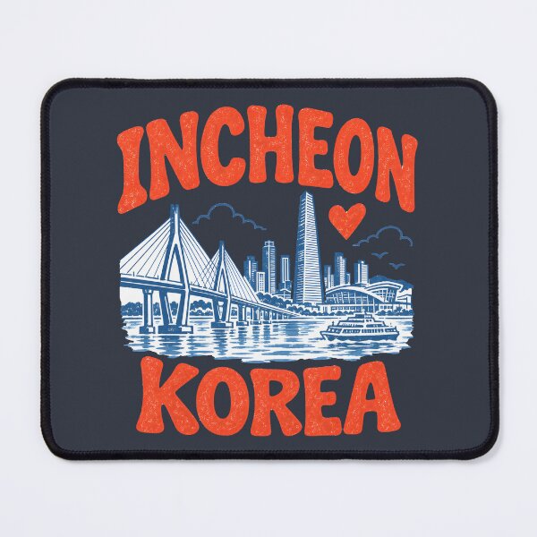 Item preview, Incheon Korea Cute City designed and sold by HowToCanadian.
