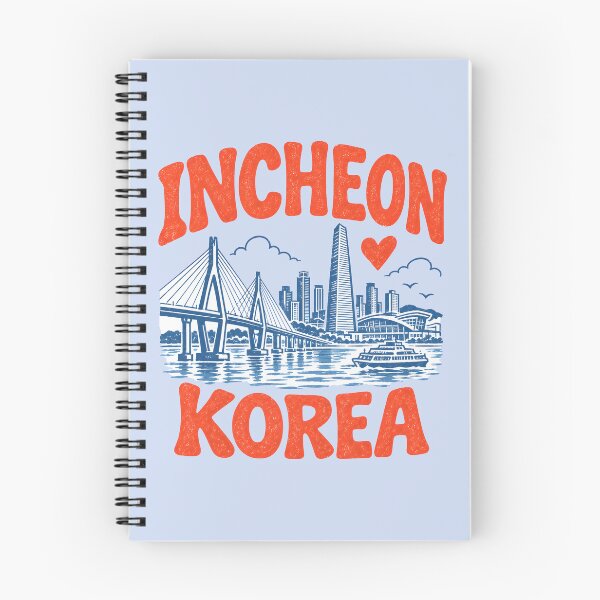 Item preview, Incheon Korea Cute City designed and sold by HowToCanadian.