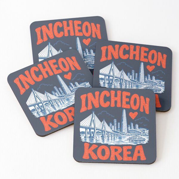 Item preview, Incheon Korea Cute City designed and sold by HowToCanadian.