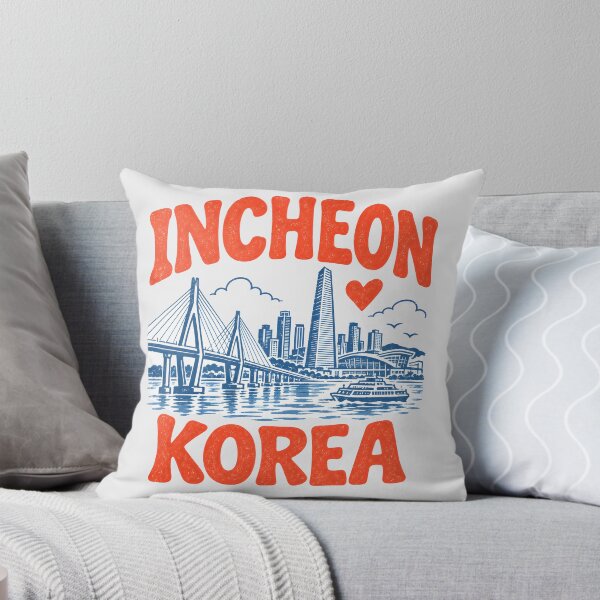 Item preview, Incheon Korea Cute City designed and sold by HowToCanadian.
