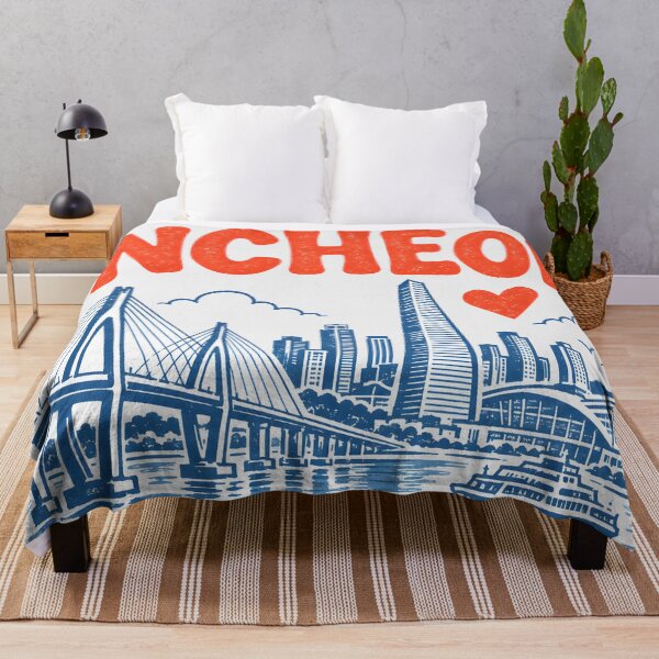 Item preview, Incheon Korea Cute City designed and sold by HowToCanadian.