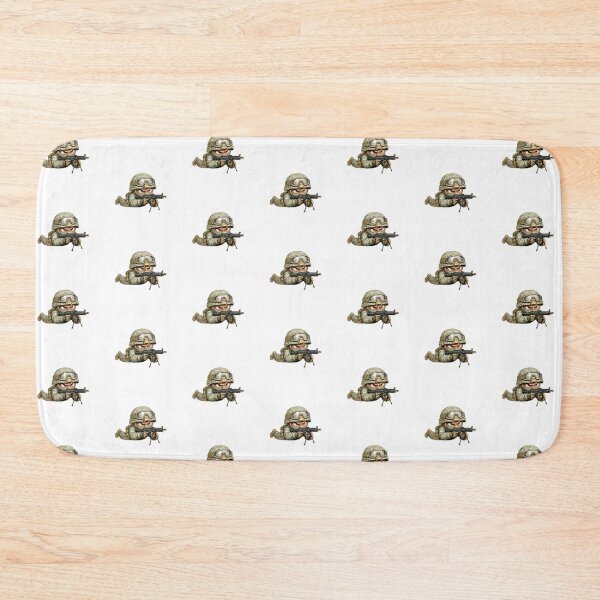 Item preview, US Machine Gunner: Li'l Soldiers Collection designed and sold by EscapeArtist13.