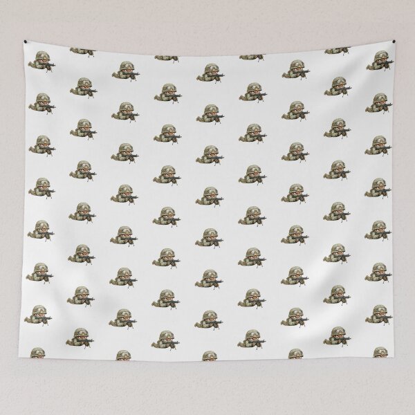 Item preview, US Machine Gunner: Li'l Soldiers Collection designed and sold by EscapeArtist13.