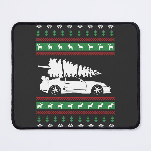 Item preview, Festive Christmas Toyota Supra MKIV Artwork with Holiday Spirit designed and sold by naughty-boy.