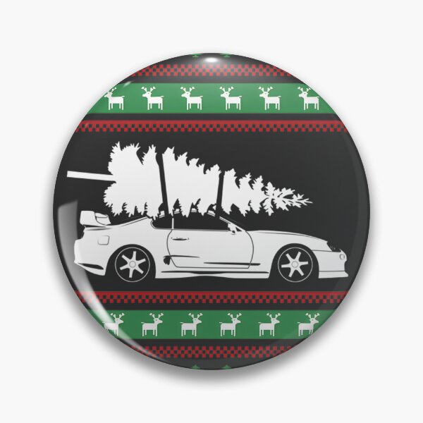 Artikelvorschau, Festliche Weihnachtsgrafik für den Toyota Supra MKIV mit weihnachtlichem Flair entworfen und verkauft von naughty-boy.