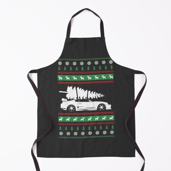 Item preview, Festive Christmas Toyota Supra MKIV Artwork with Holiday Spirit designed and sold by naughty-boy.