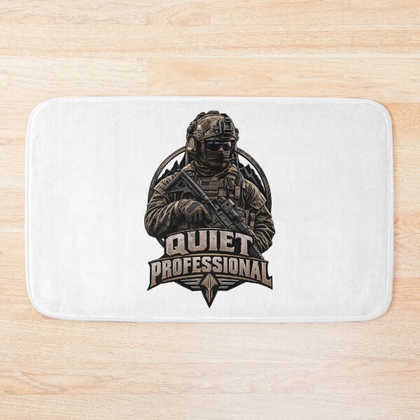 Item preview, Quiet Professional Tactical Military Special Forces Operator designed and sold by CrazySzoopWorld.