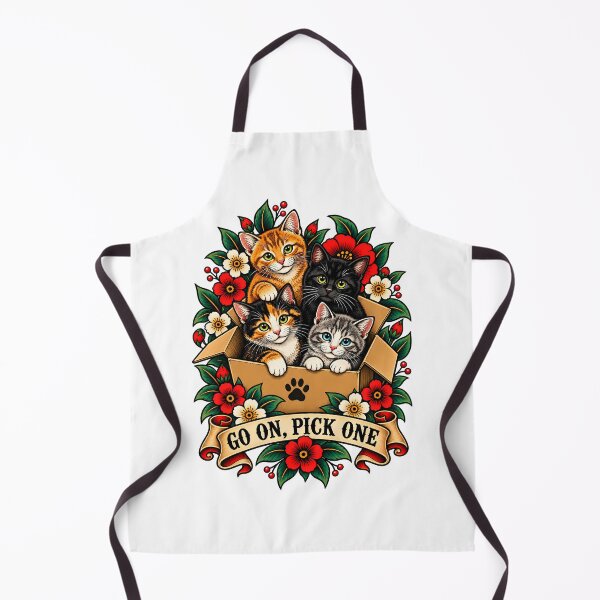 Item preview, Go On Pick One Kittens Box Art    designed and sold by Old's Cool Cat Studio.
