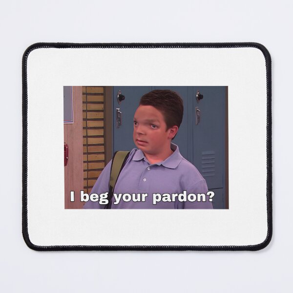 Item preview, Pardon Gibby Funny iCarly Inspired Quote Design designed and sold by Sam te Kiefte.