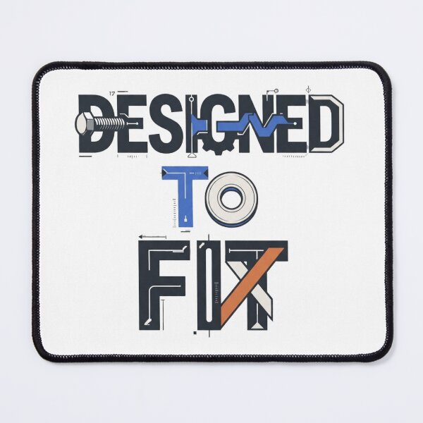 Item preview, Designed to Fit Mechanical Design Engineering designed and sold by Amr Darwish Graphic designer.