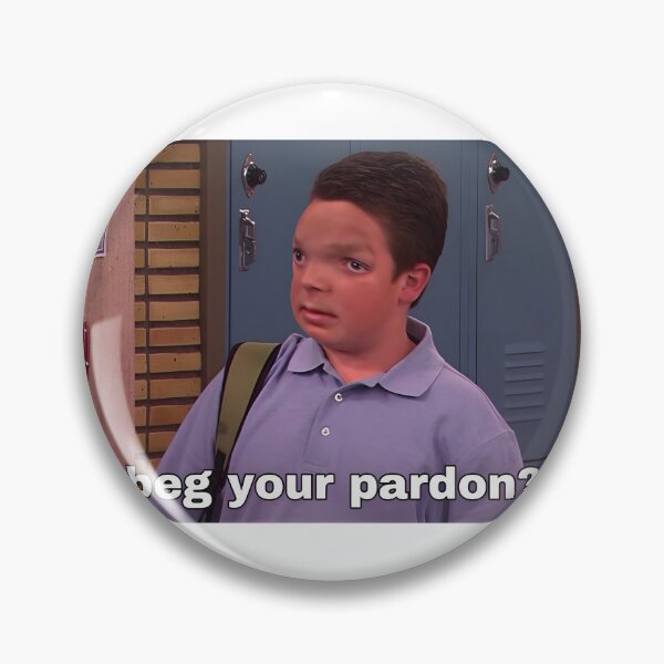 Item preview, Pardon Gibby Funny iCarly Inspired Quote Design designed and sold by Sam te Kiefte.