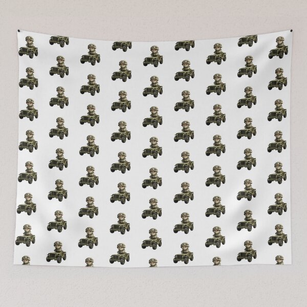 Item preview, US Military Jeep: Li'l Soldiers Collection designed and sold by EscapeArtist13.