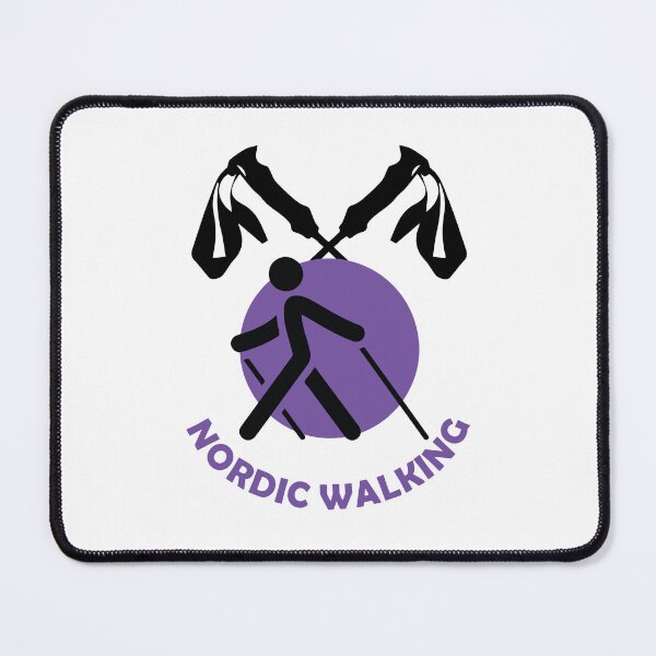 Item preview, Funny Nordic Walking Poles T-Shirt – Perfect Gift for Hikers and Outdoor Fitness Lovers designed and sold by PERIferyART.