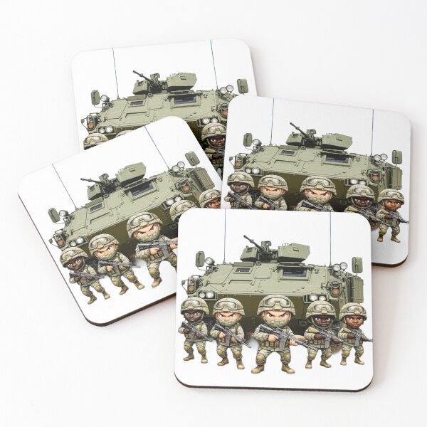 Item preview, US Military APC Group 2: Li'l Soldiers Collection designed and sold by EscapeArtist13.