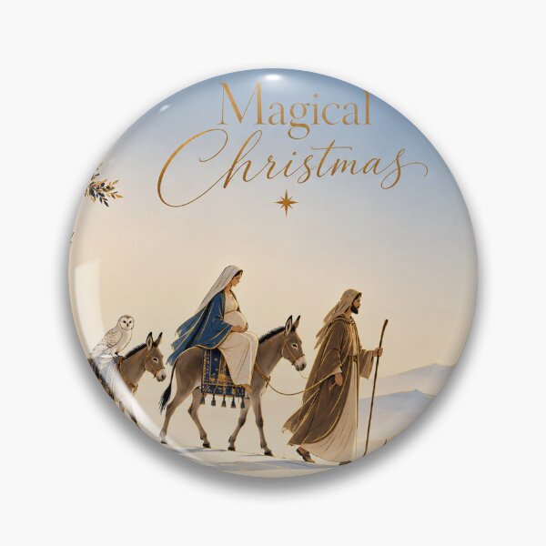 Item preview, Magical Christmas – Minimal Nativity Journey to Bethlehem designed and sold by LuluLeb.