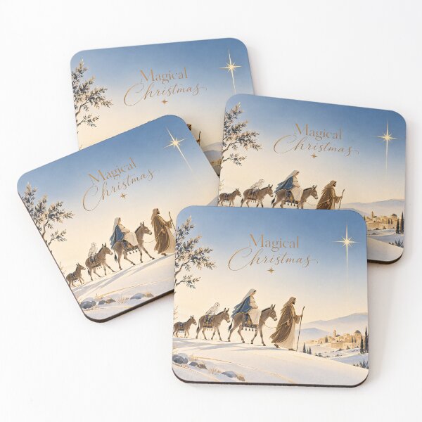 Item preview, Magical Christmas – Minimal Nativity Journey to Bethlehem designed and sold by LuluLeb.