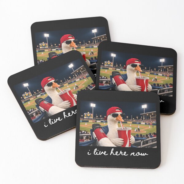 Item preview, Goose I Live Here Now Baseball Fan Funny designed and sold by TorpStore.