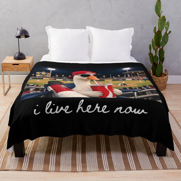 Item preview, Goose I Live Here Now Baseball Fan Funny designed and sold by TorpStore.