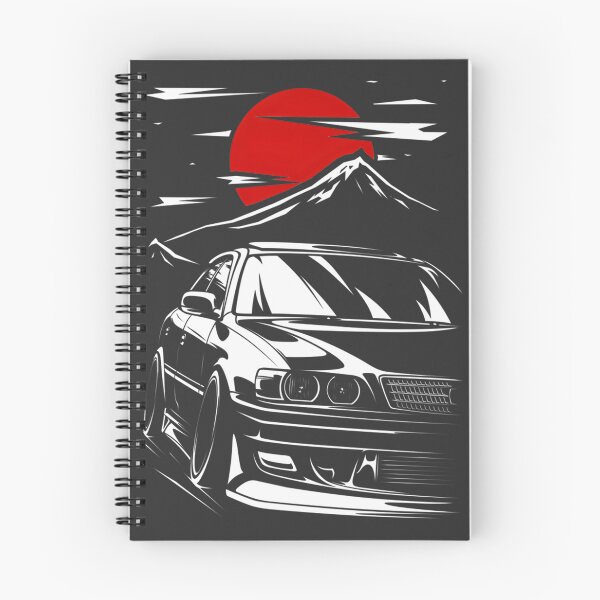 Item preview, Toyota Chaser JZX Tourer V Sports Car Illustration designed and sold by naughty-boy.