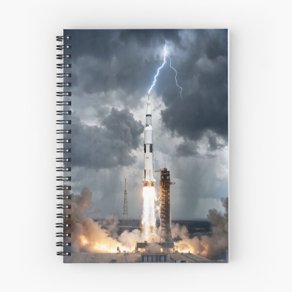 Item preview, Apollo 12 struck by lightning  designed and sold by WiseBow.