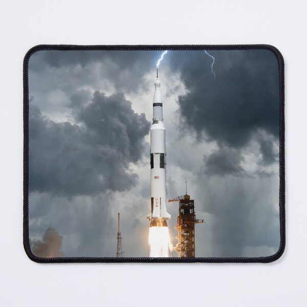 Item preview, Apollo 12 struck by lightning designed and sold by WiseBow.