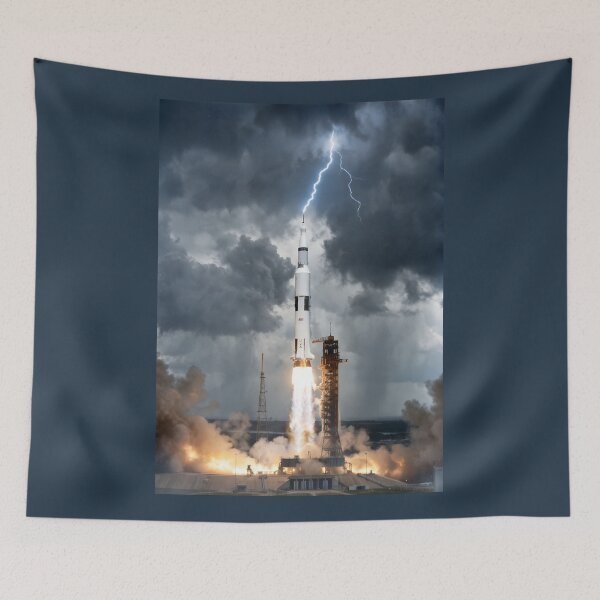 Item preview, Apollo 12 struck by lightning  designed and sold by WiseBow.