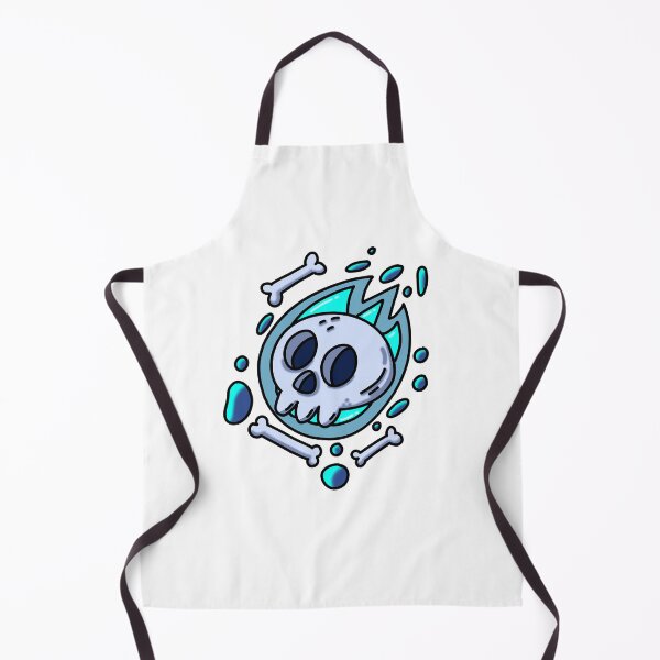 Item preview, Halloween Skull & Bones – Blue Edition designed and sold by aleajsstuff.