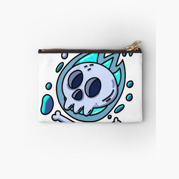 Item preview, Halloween Skull & Bones – Blue Edition designed and sold by aleajsstuff.