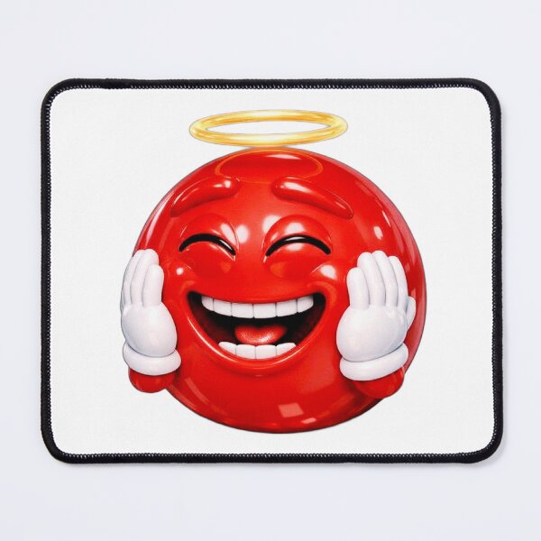 Item preview, Heavenly Joy: Red Emoji Collection  designed and sold by EscapeArtist13.