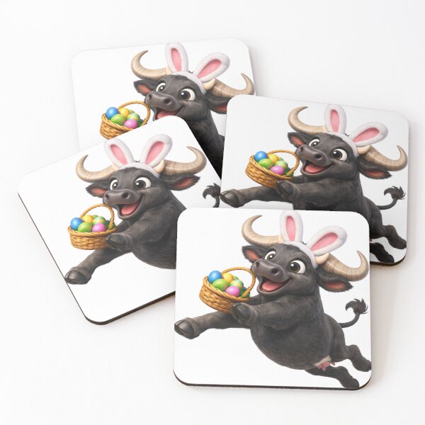 Item preview, Water Buffalo Easter Basket designed and sold by Sillytoe.