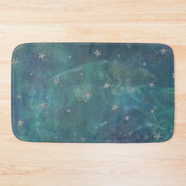 Item preview, Ethereal Celestial Ocean - Starry Teal Fairycore Sea & Whimsical Dragonfly designed and sold by BrontesWhimsyStore.