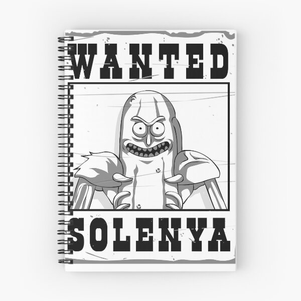 Item preview, Graphic Art Mademark x Rick and Morty - Rick & Morty Wanted Solenya designed and sold by GravesSalva.