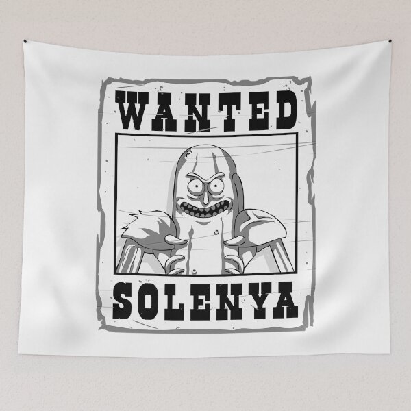 Item preview, Graphic Art Mademark x Rick and Morty - Rick & Morty Wanted Solenya designed and sold by GravesSalva.