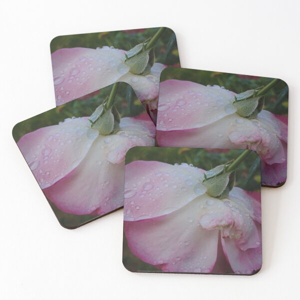 Item preview, Pink Rose Petals with Raindrops Moody Botanical designed and sold by Nature Moments.