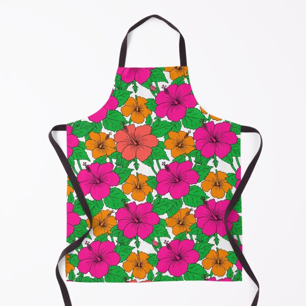 Item preview, Tropical Hibiscus Garden Seamless Pattern designed and sold by AIG - Andrei Ilie Graphics.