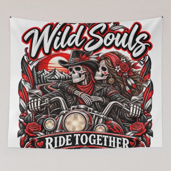 Item preview, Wild Souls Ride Together designed and sold by JanRizz.