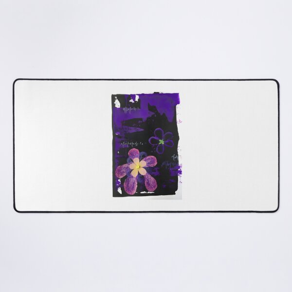 Item preview, Violet Mixed Media Abstract Art with Bold Purple Tones designed and sold by Wolf & co..